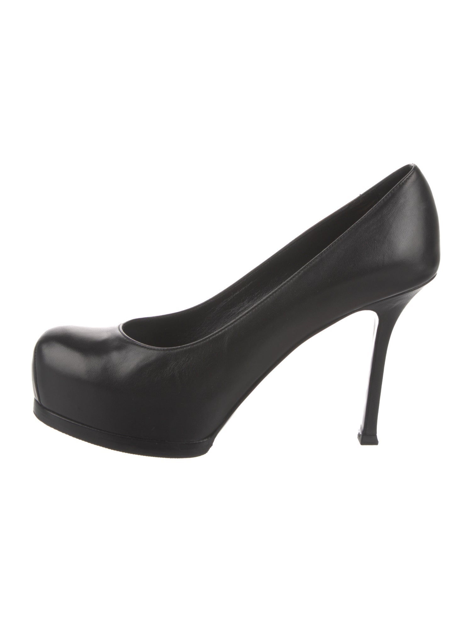 Yves Saint Laurent Rive Gauche Leather Pumps