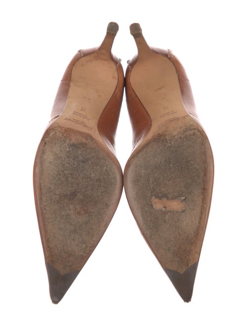 Yves Saint Laurent Rive Gauche Leather Pumps