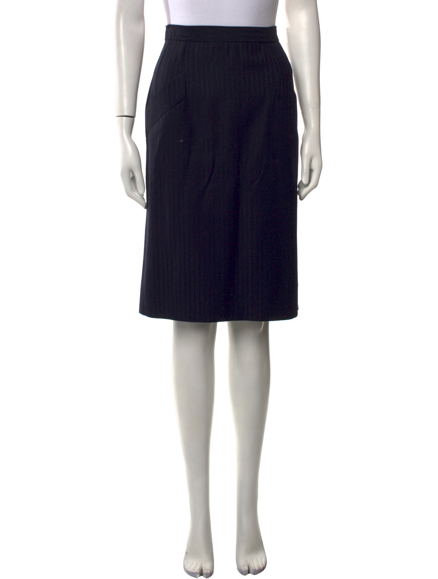 Yves Saint Laurent Rive Gauche Vintage Knee-Length Skirt