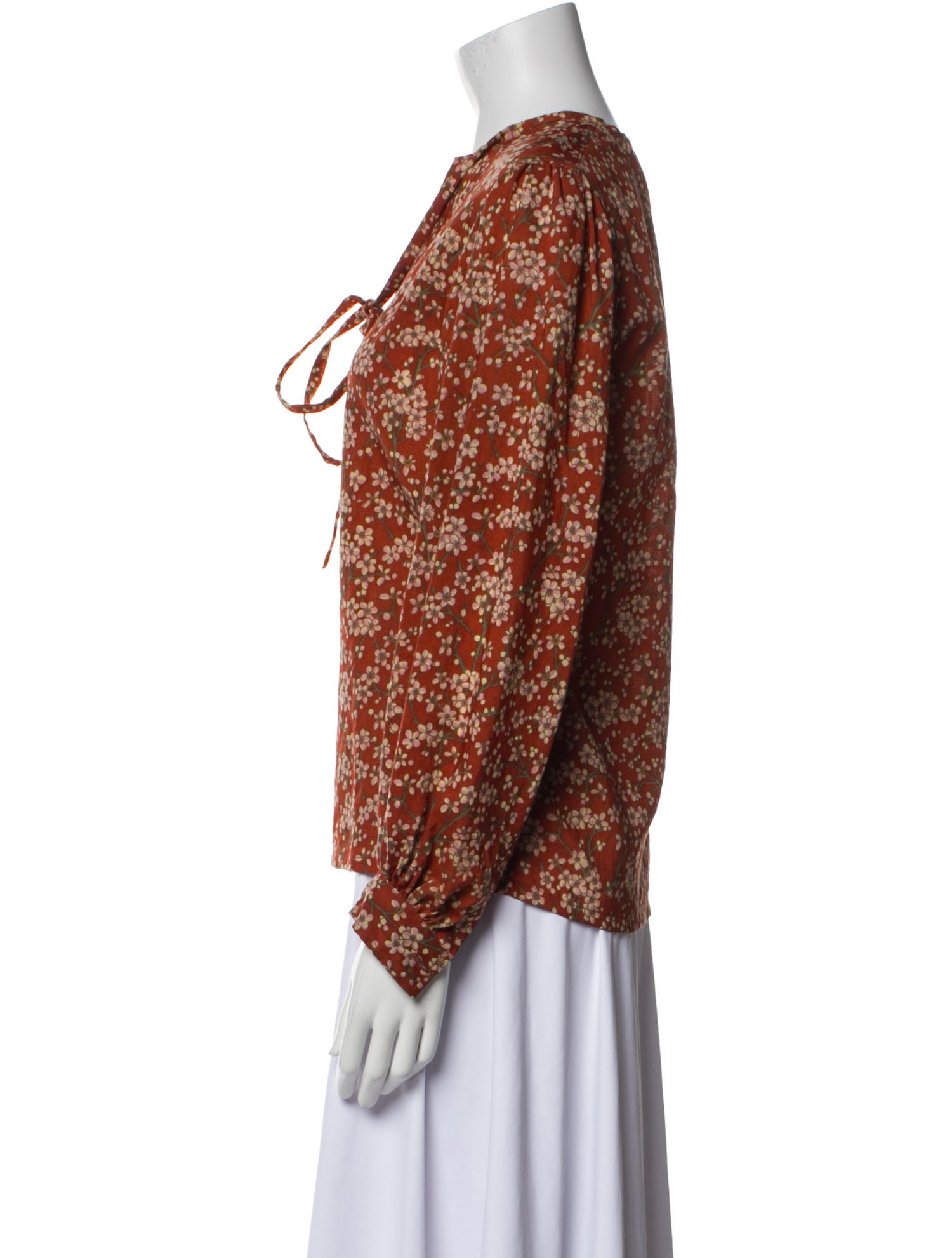 Yves Saint Laurent Rive Gauche Vintage 1980's Blouse