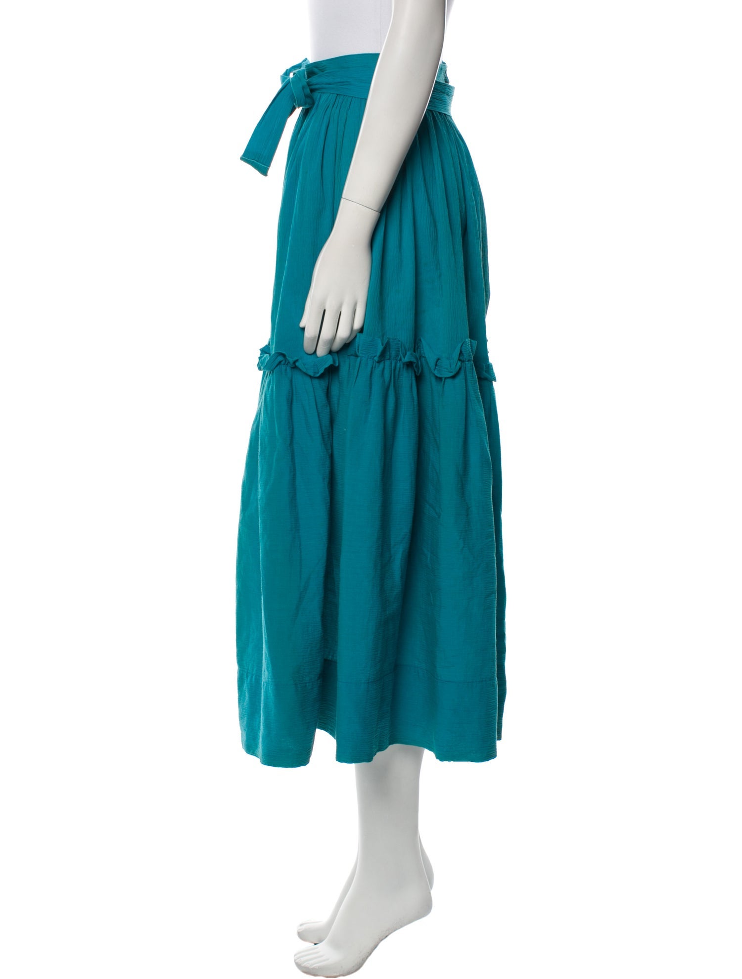 Yves Saint Laurent Rive Gauche Vintage Midi Length Skirt