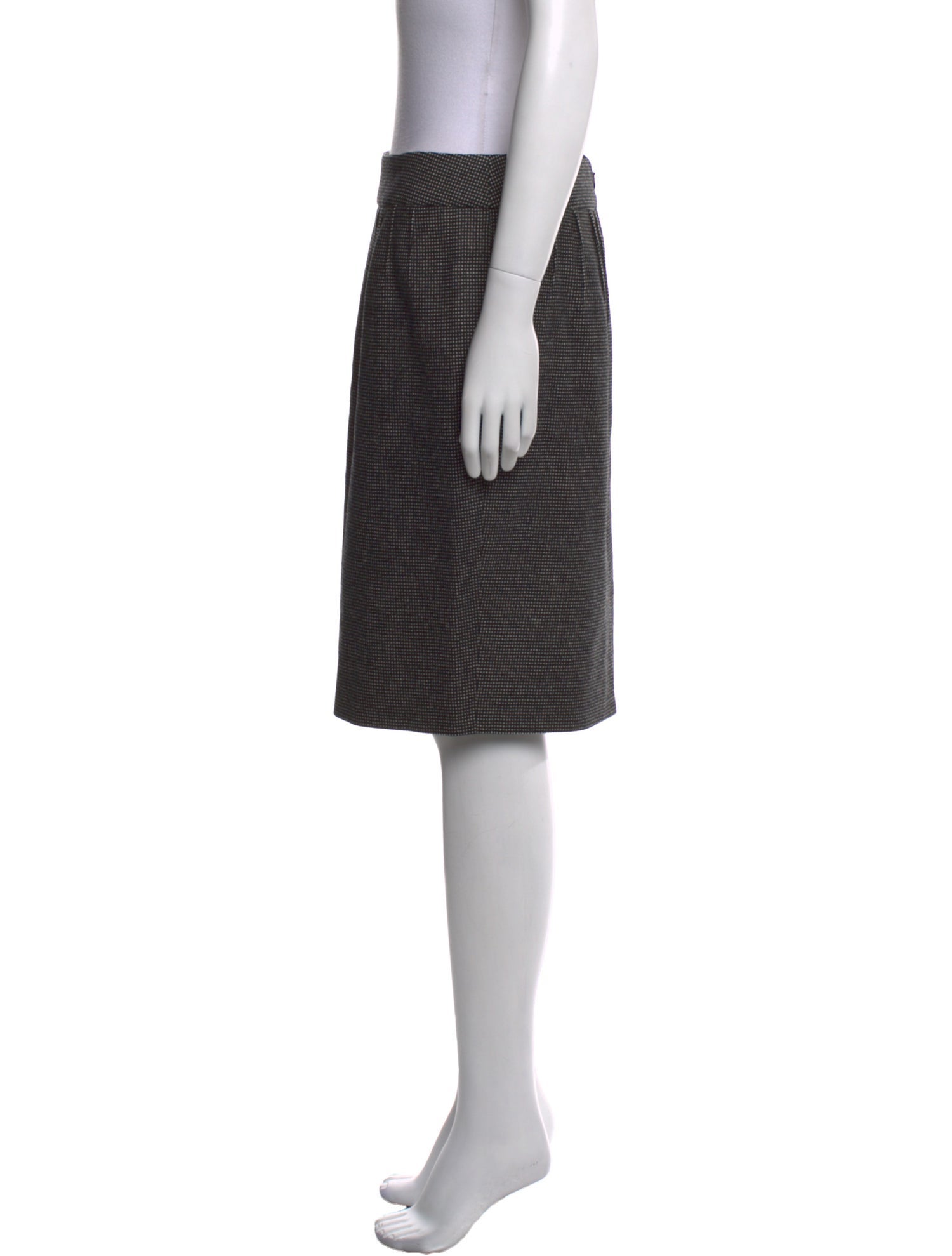 Yves Saint Laurent Rive Gauche Vintage Knee-Length Skirt