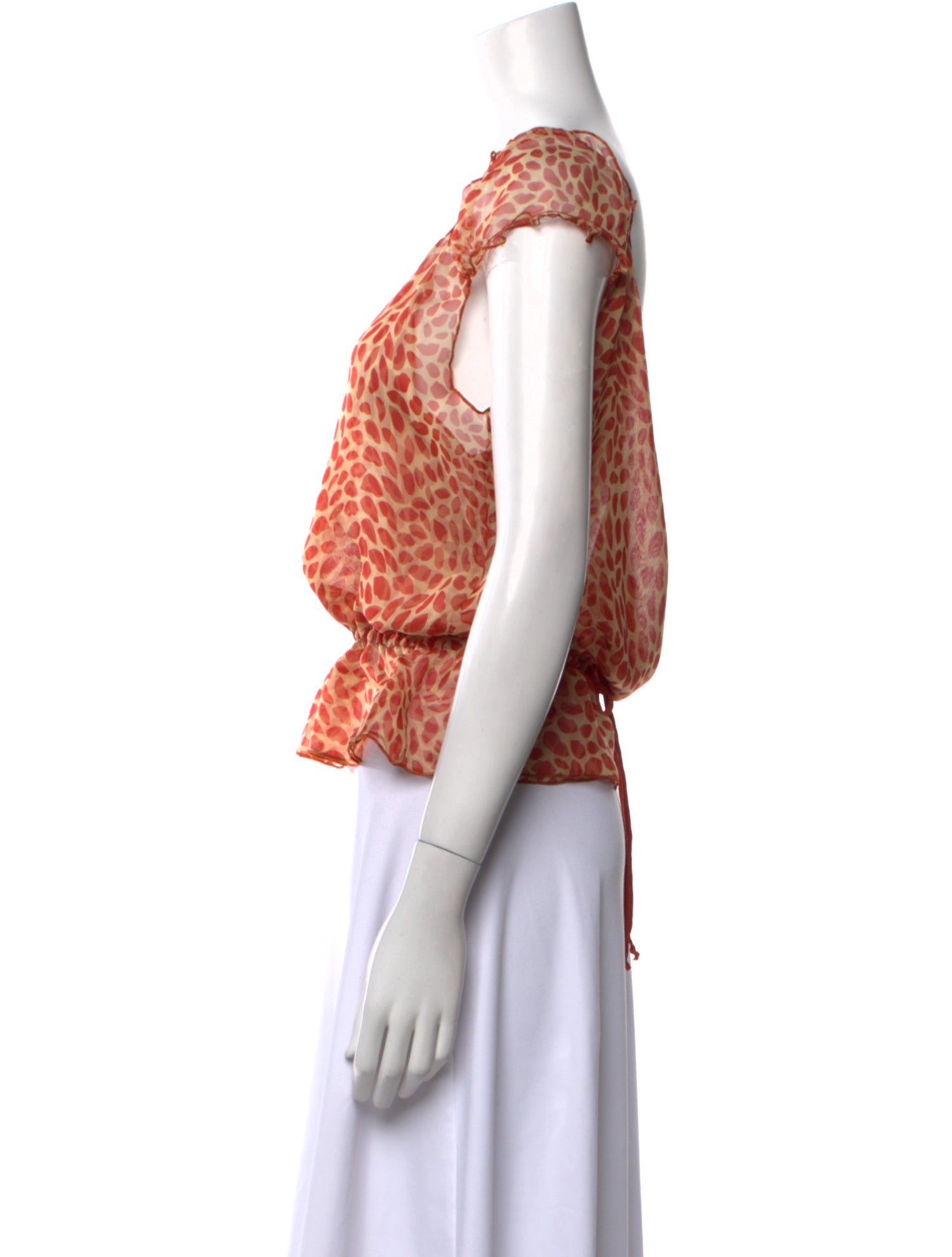 Yves Saint Laurent Rive Gauche Vintage 2004 Crop Top