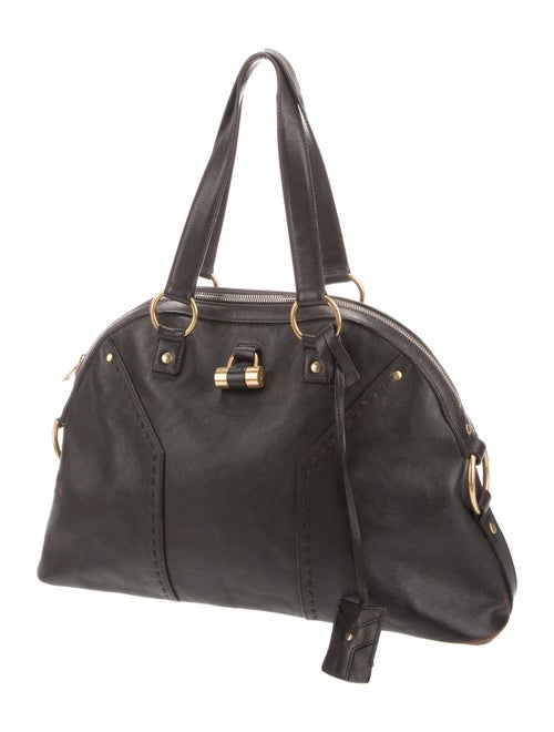 Yves Saint Laurent Rive Gauche Leather Shoulder Bag