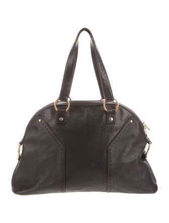 Yves Saint Laurent Rive Gauche Leather Shoulder Bag