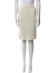 Yves Saint Laurent Rive Gauche Knee-Length Skirt