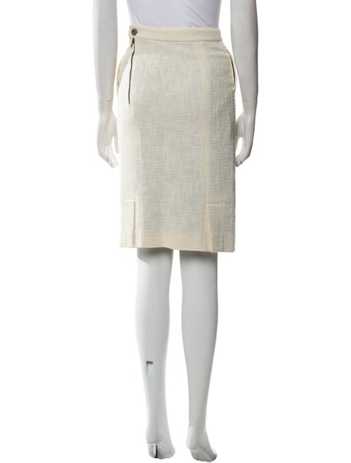 Yves Saint Laurent Rive Gauche Knee-Length Skirt