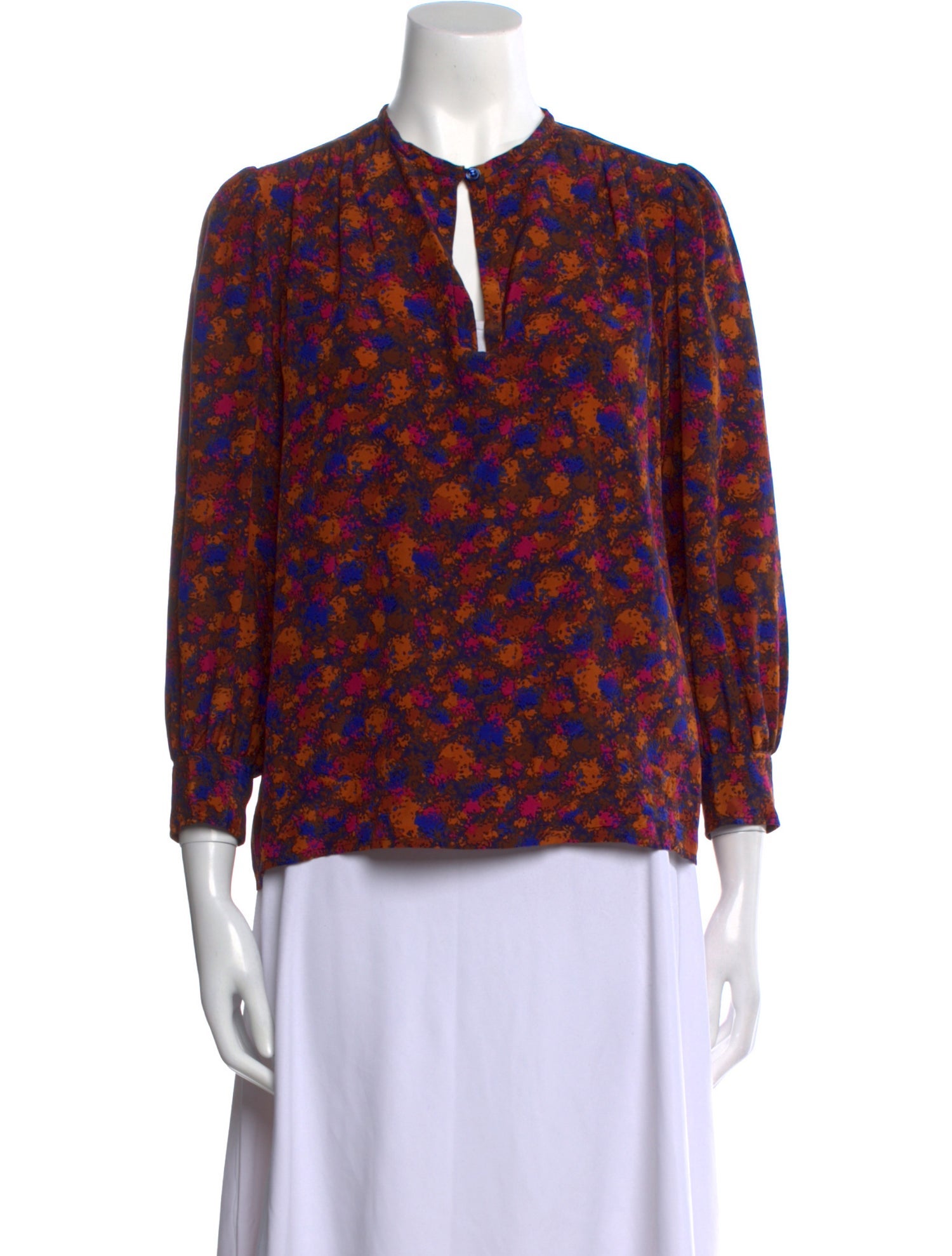 Yves Saint Laurent Rive Gauche Vintage Late 1970's - Early 1980's Blouse