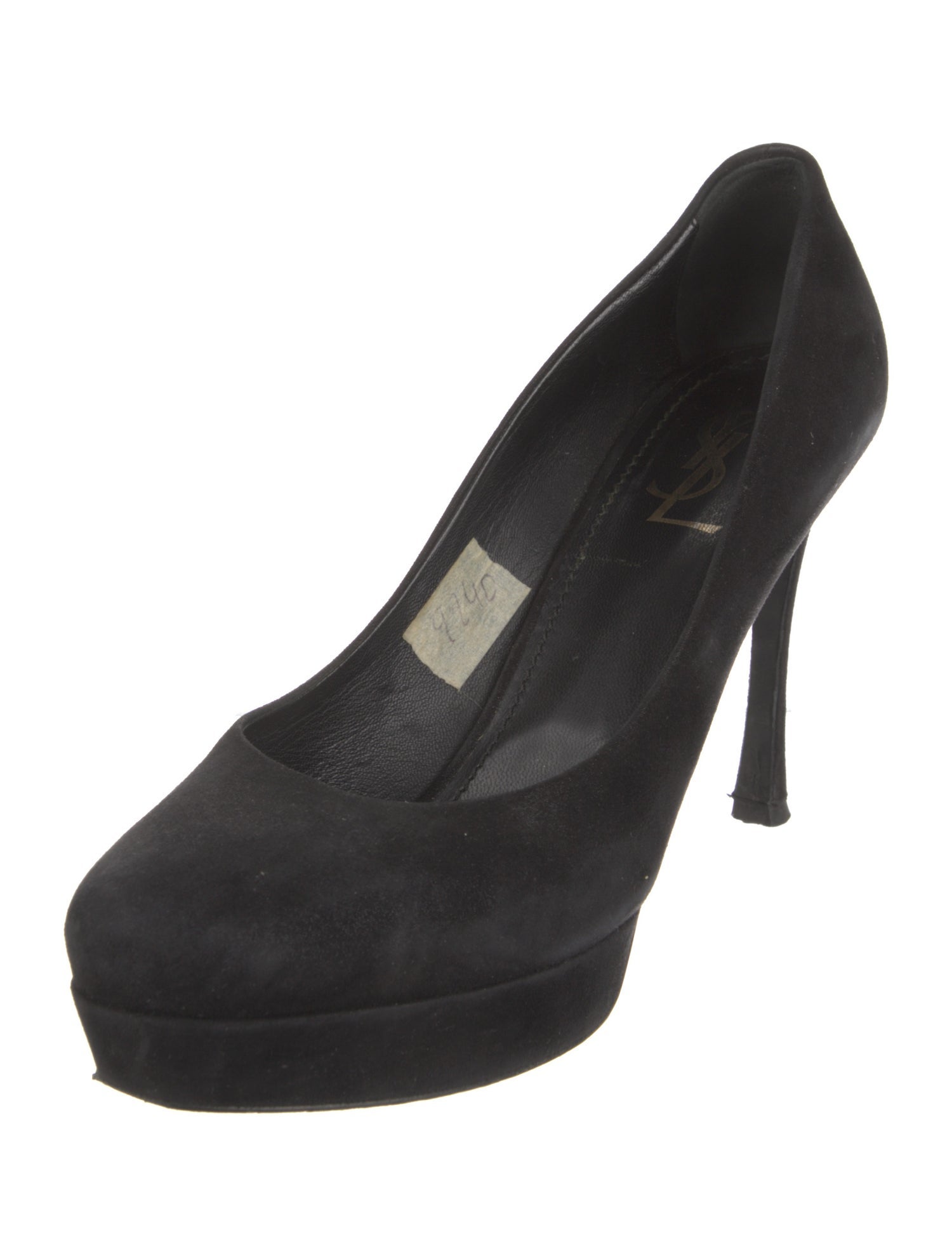 Yves Saint Laurent Rive Gauche Suede Pumps