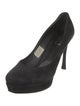 Yves Saint Laurent Rive Gauche Suede Pumps