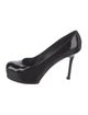 Yves Saint Laurent Rive Gauche Patent Leather Pumps
