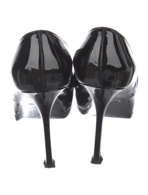 Yves Saint Laurent Rive Gauche Patent Leather Pumps