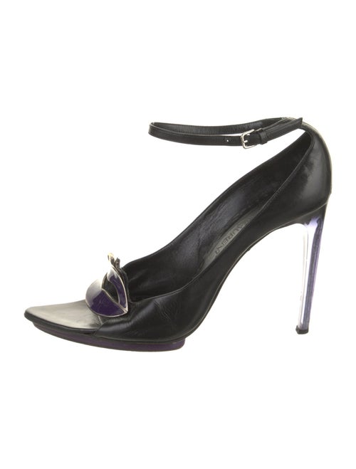Yves Saint Laurent Rive Gauche Leather Pumps