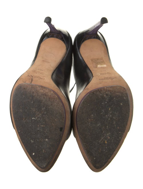 Yves Saint Laurent Rive Gauche Leather Pumps