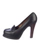 Yves Saint Laurent Rive Gauche Leather Pumps