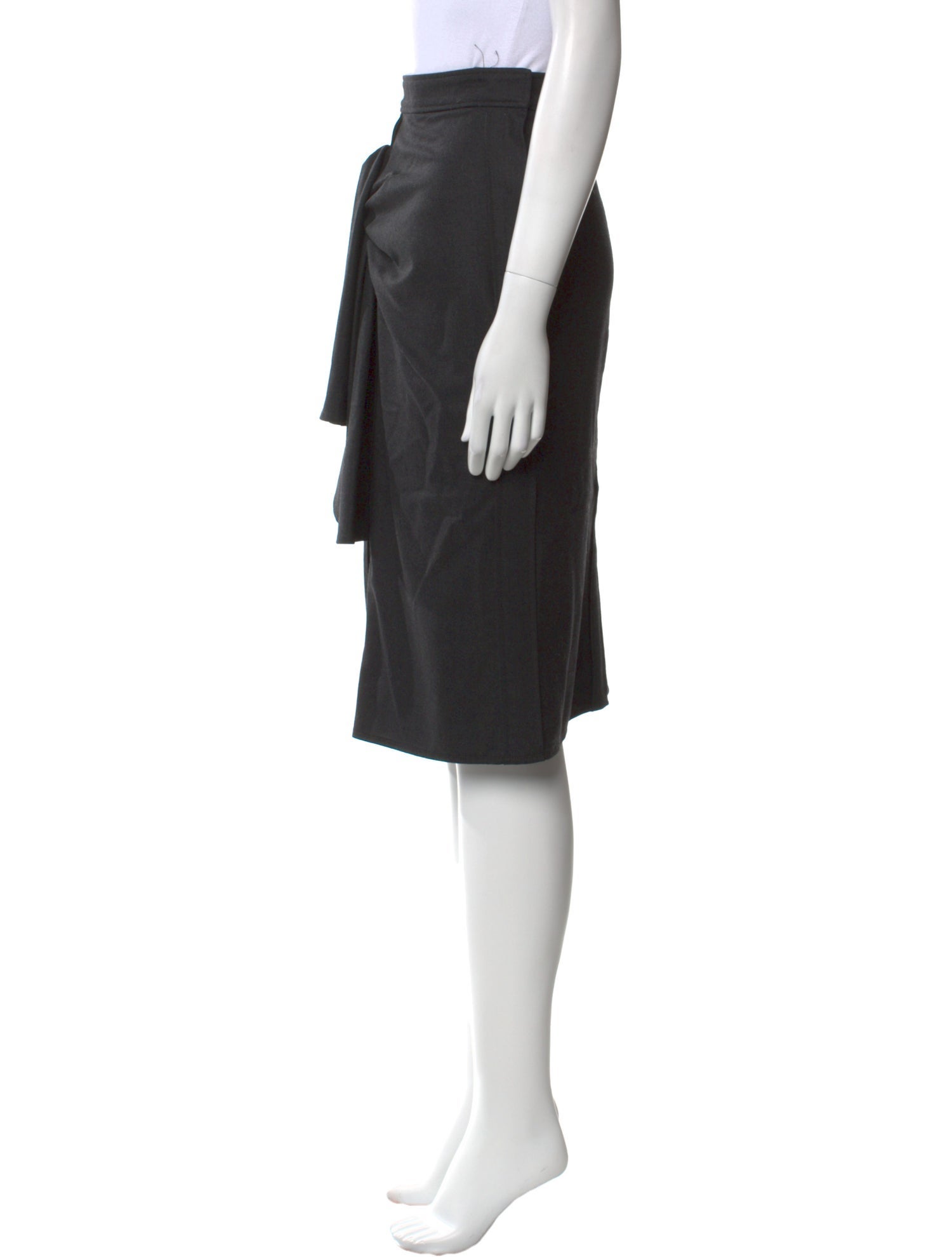 Yves Saint Laurent Rive Gauche Vintage Knee-Length Skirt