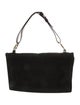 Yves Saint Laurent Rive Gauche Suede Shoulder Bag