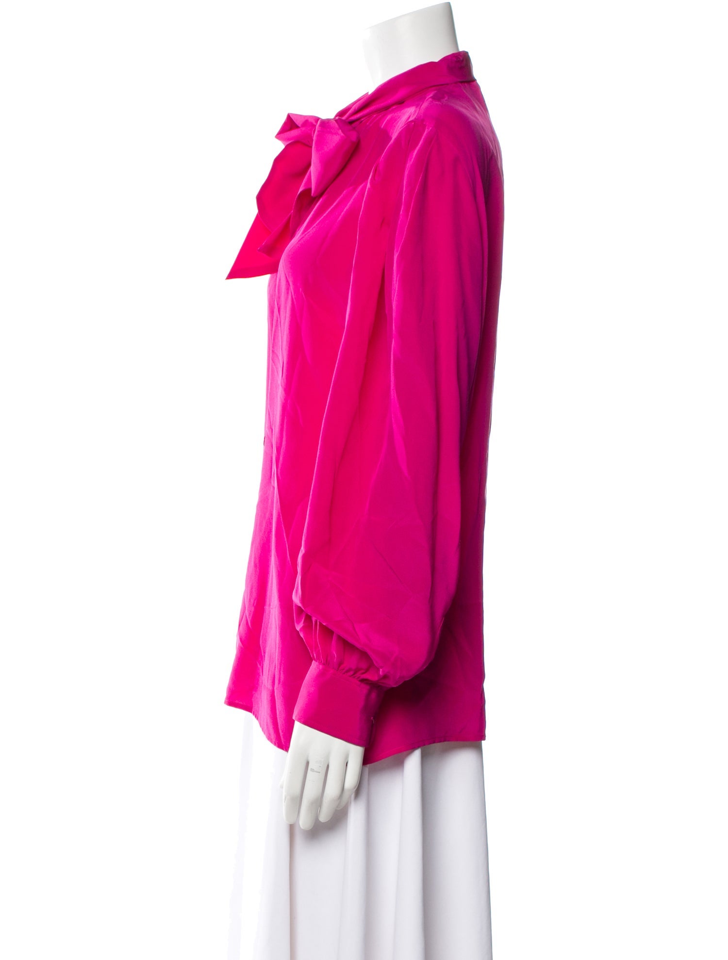 Yves Saint Laurent Rive Gauche Vintage Late 1970's - Early 1980's Blouse