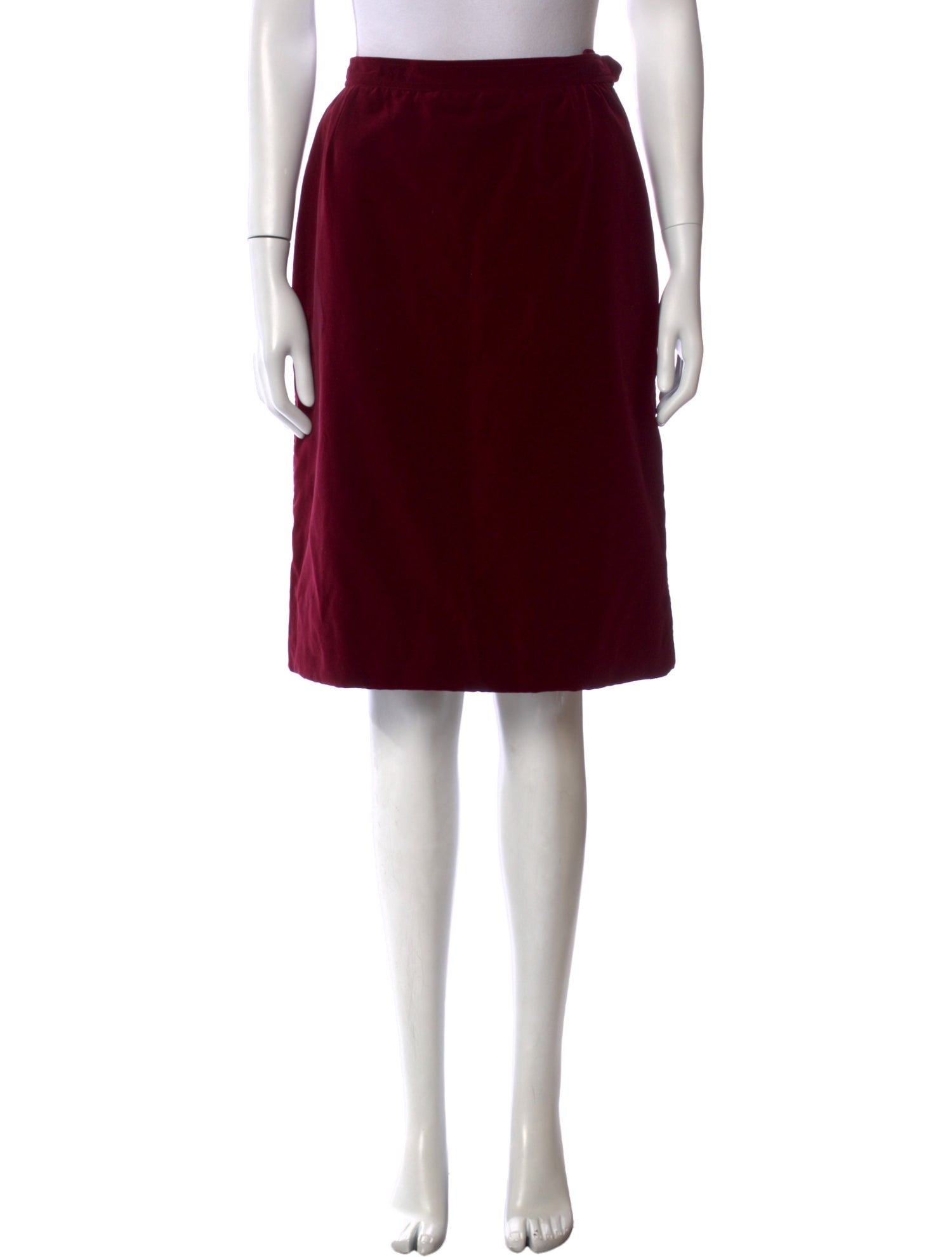 Yves Saint Laurent Rive Gauche Vintage Knee-Length Skirt