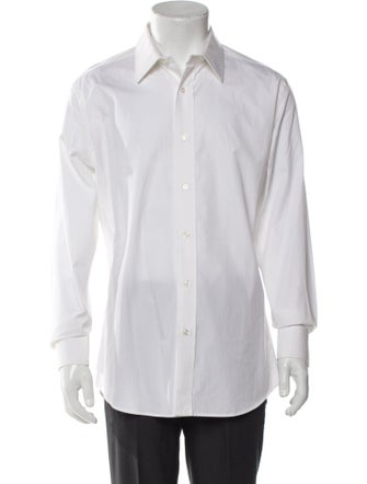 Yves Saint Laurent Rive Gauche Long Sleeve Dress Shirt