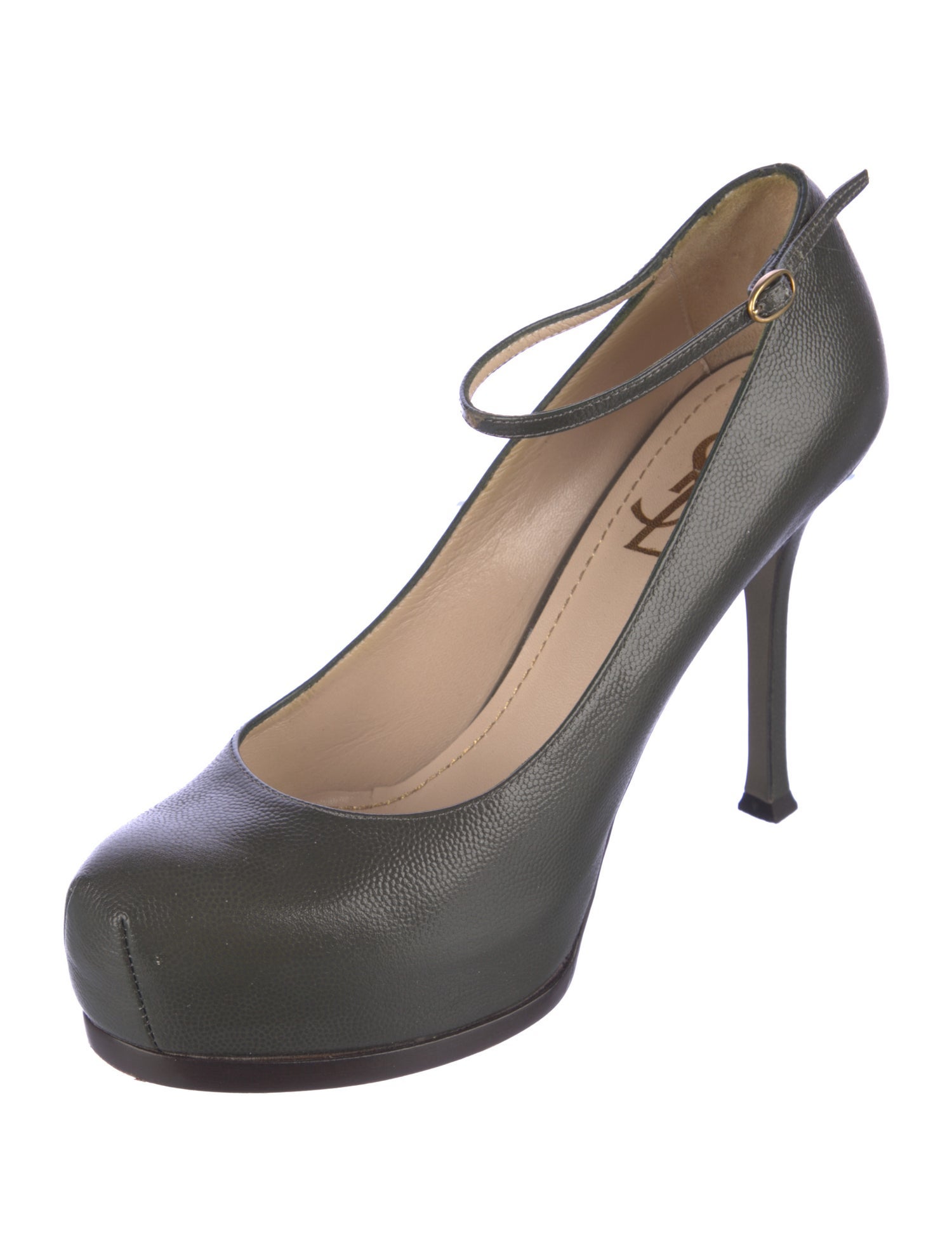 Yves Saint Laurent Rive Gauche Leather Pumps