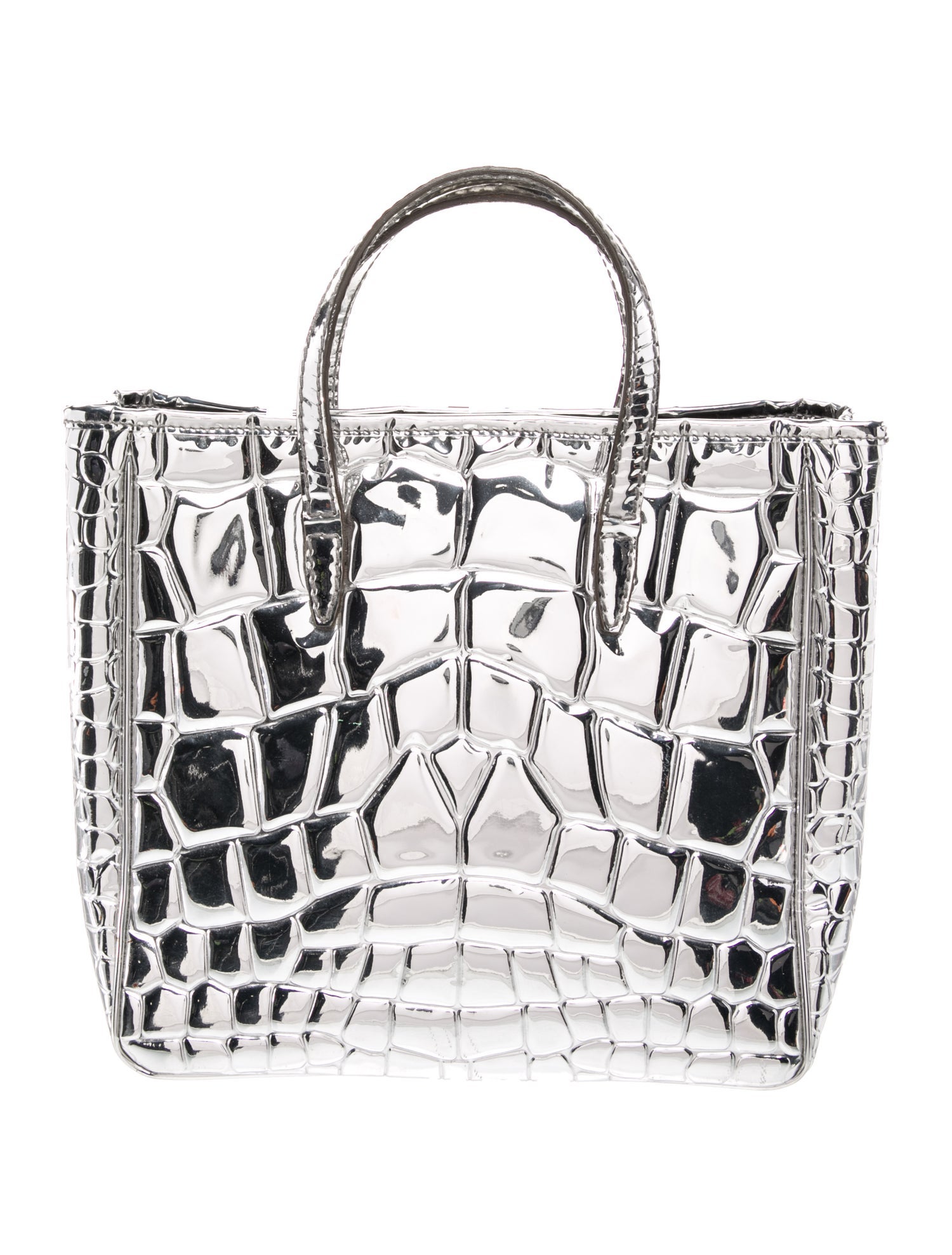 Yves Saint Laurent Rive Gauche Embossed Leather Rapsail Small Vintage