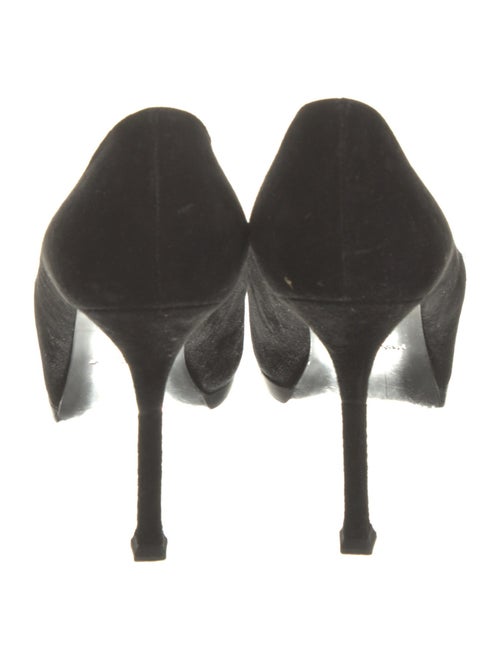 Yves Saint Laurent Rive Gauche Suede Pumps