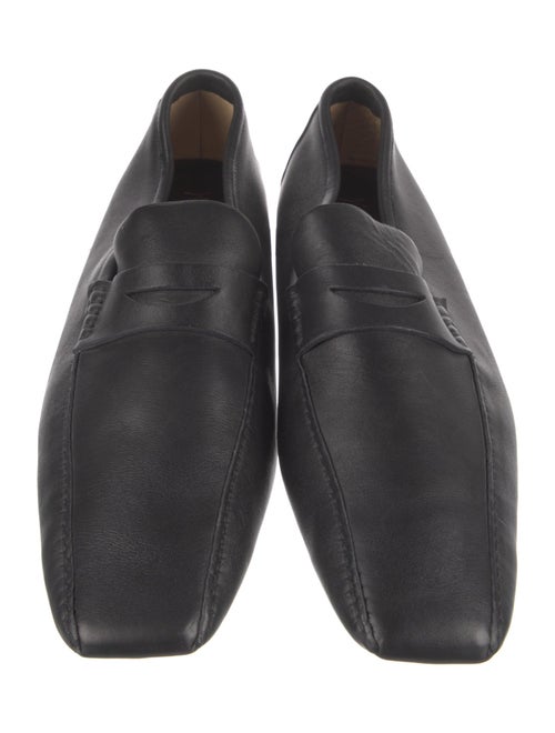 Yves Saint Laurent Rive Gauche Leather Loafers