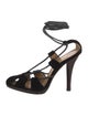 Yves Saint Laurent Rive Gauche Velvet Pumps