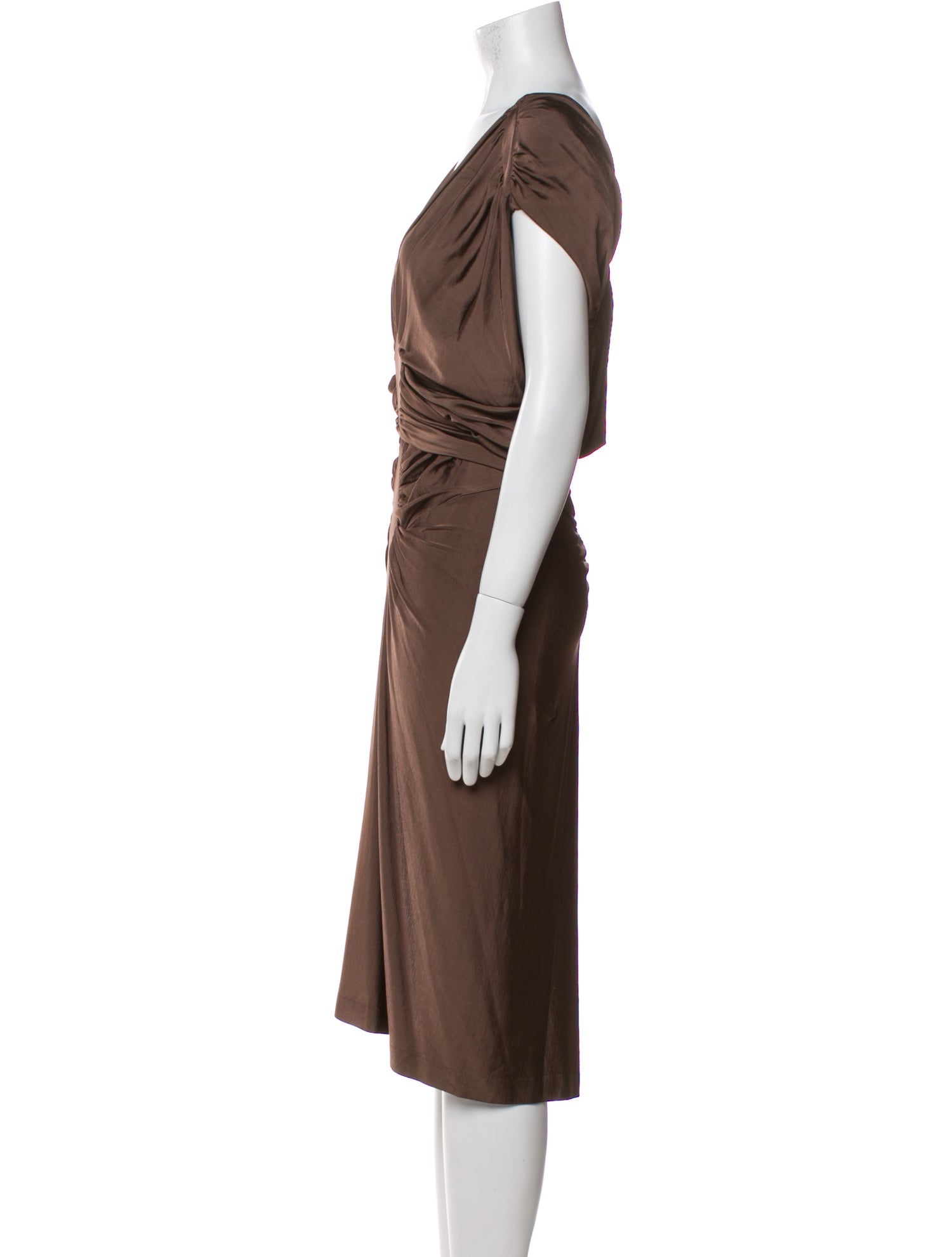 Yves Saint Laurent Rive Gauche Vintage Midi Length Dress