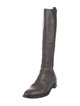 Yves Saint Laurent Rive Gauche Leather Riding Boots