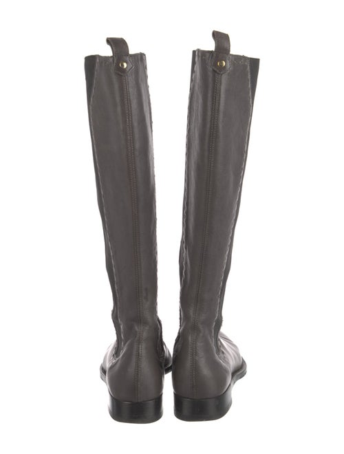 Yves Saint Laurent Rive Gauche Leather Riding Boots