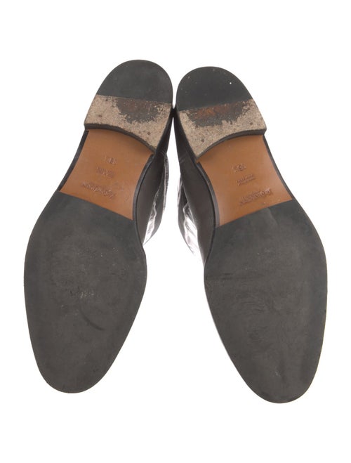 Yves Saint Laurent Rive Gauche Leather Riding Boots