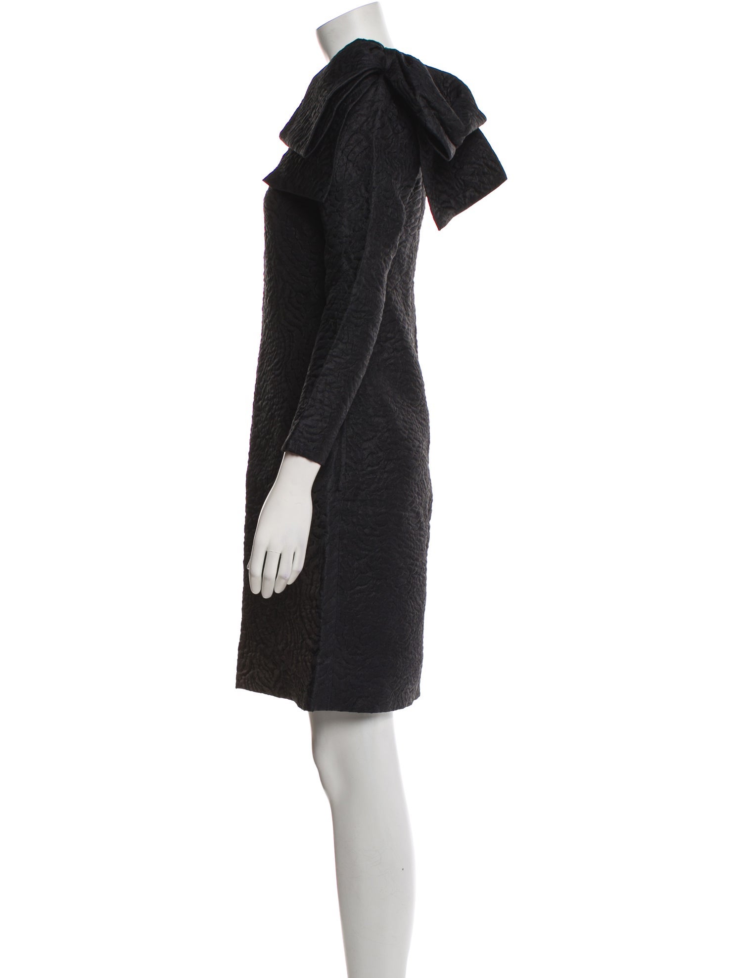 Yves Saint Laurent Rive Gauche One-Shoulder Mini Dress