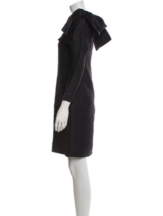 Yves Saint Laurent Rive Gauche One-Shoulder Mini Dress