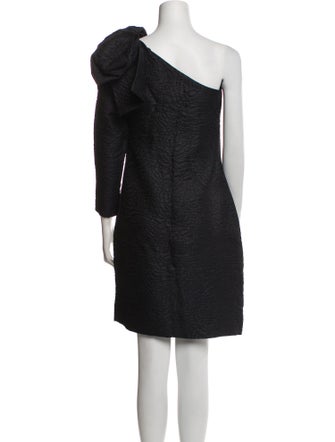 Yves Saint Laurent Rive Gauche One-Shoulder Mini Dress