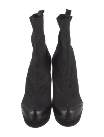 Yves Saint Laurent Rive Gauche Sock Boots