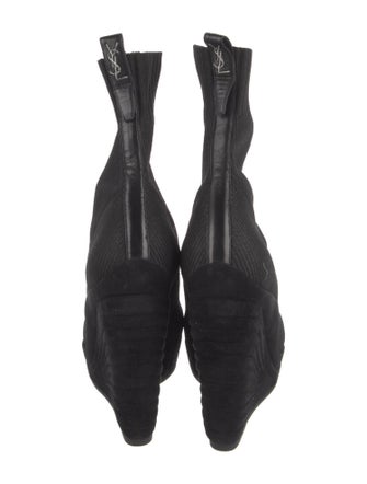 Yves Saint Laurent Rive Gauche Sock Boots