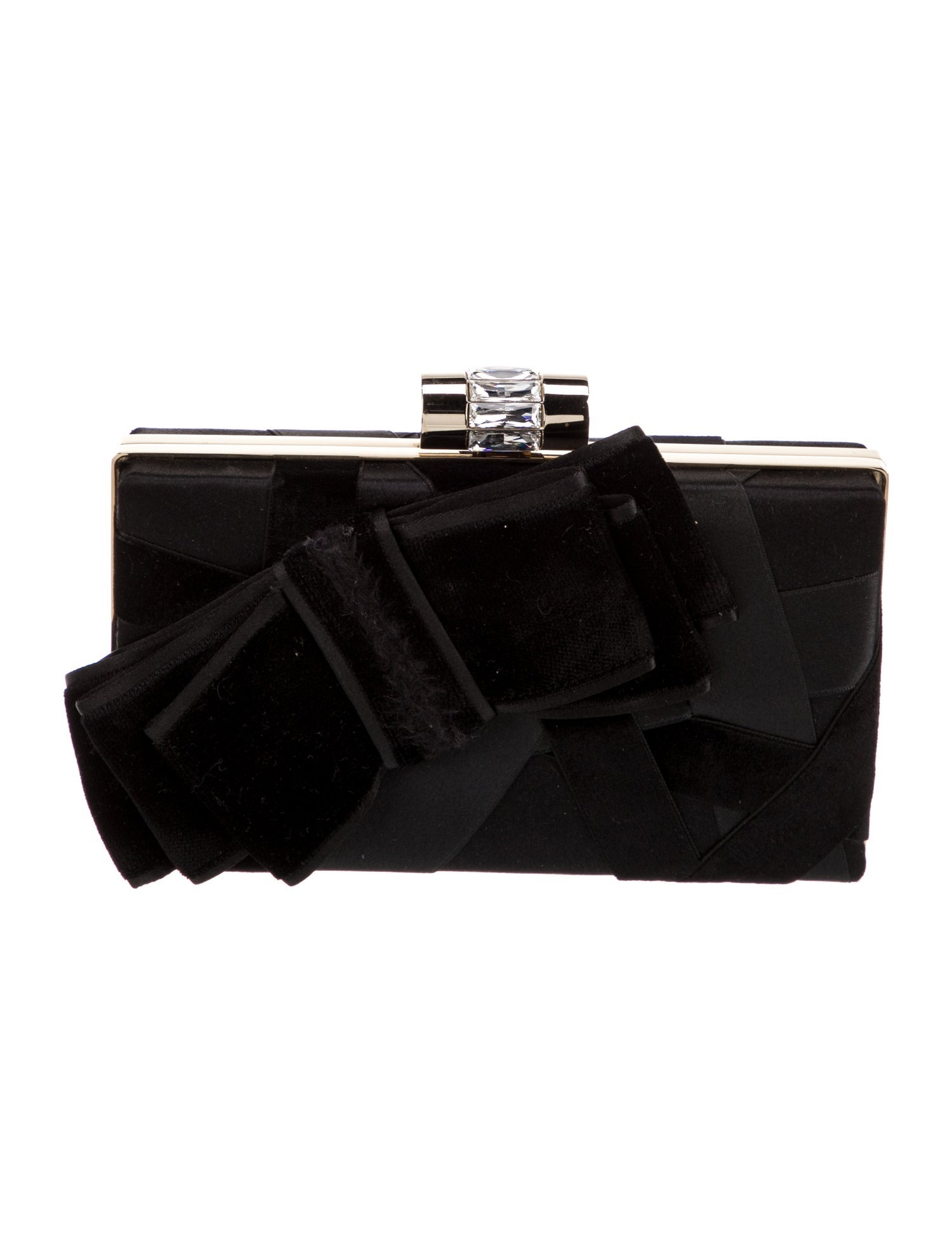 Yves Saint Laurent Rive Gauche Satin Minaudière