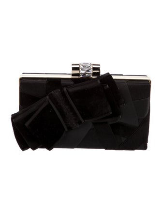 Yves Saint Laurent Rive Gauche Satin Minaudière