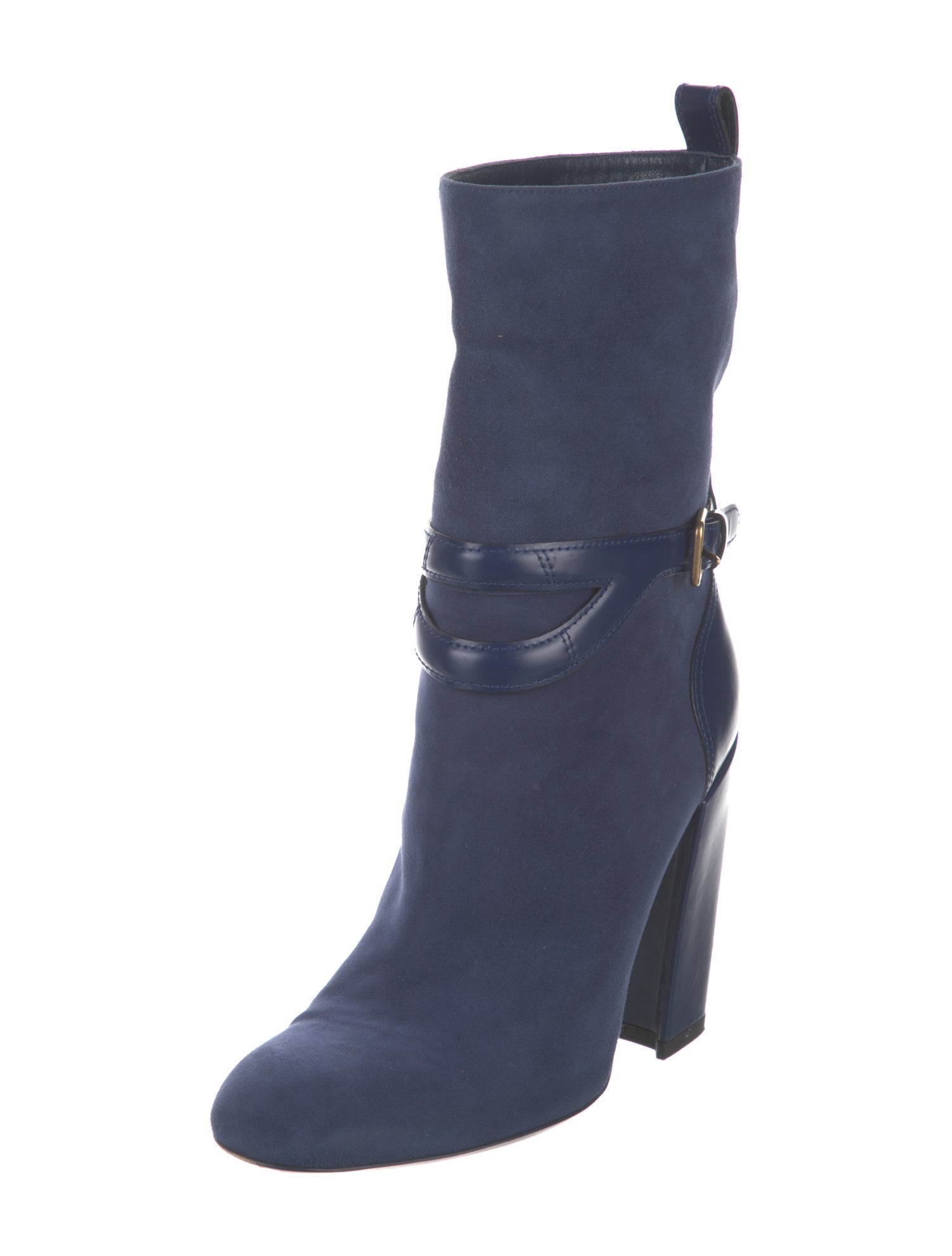 Yves Saint Laurent Rive Gauche Vintage Suede Boots