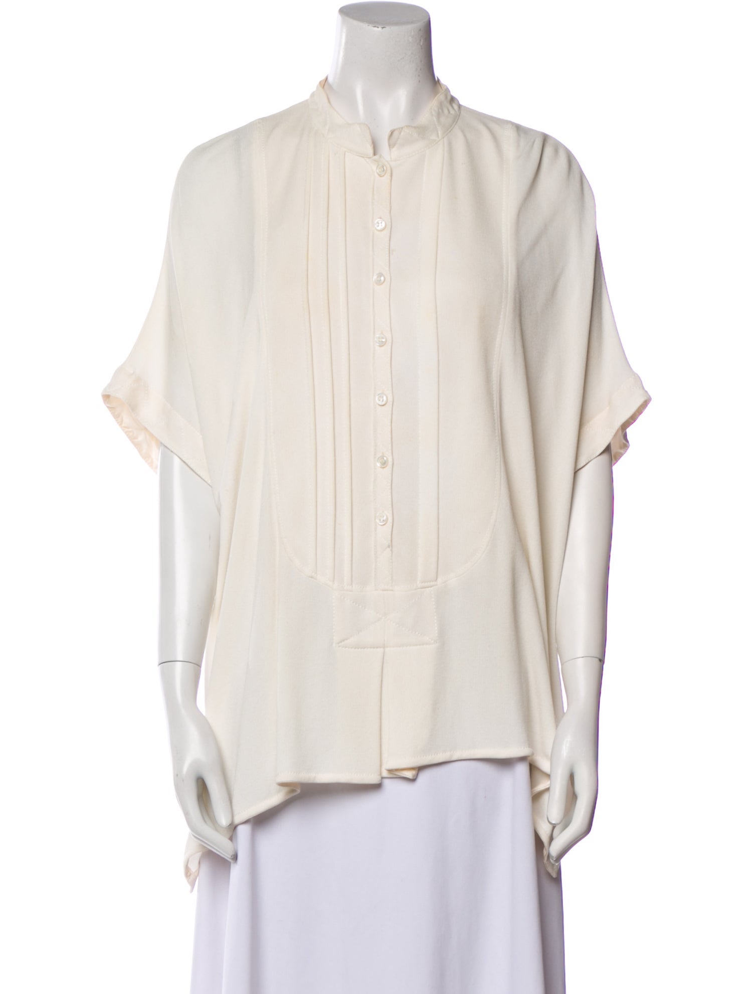 Yves Saint Laurent Rive Gauche Vintage 2000's Button-Up Top