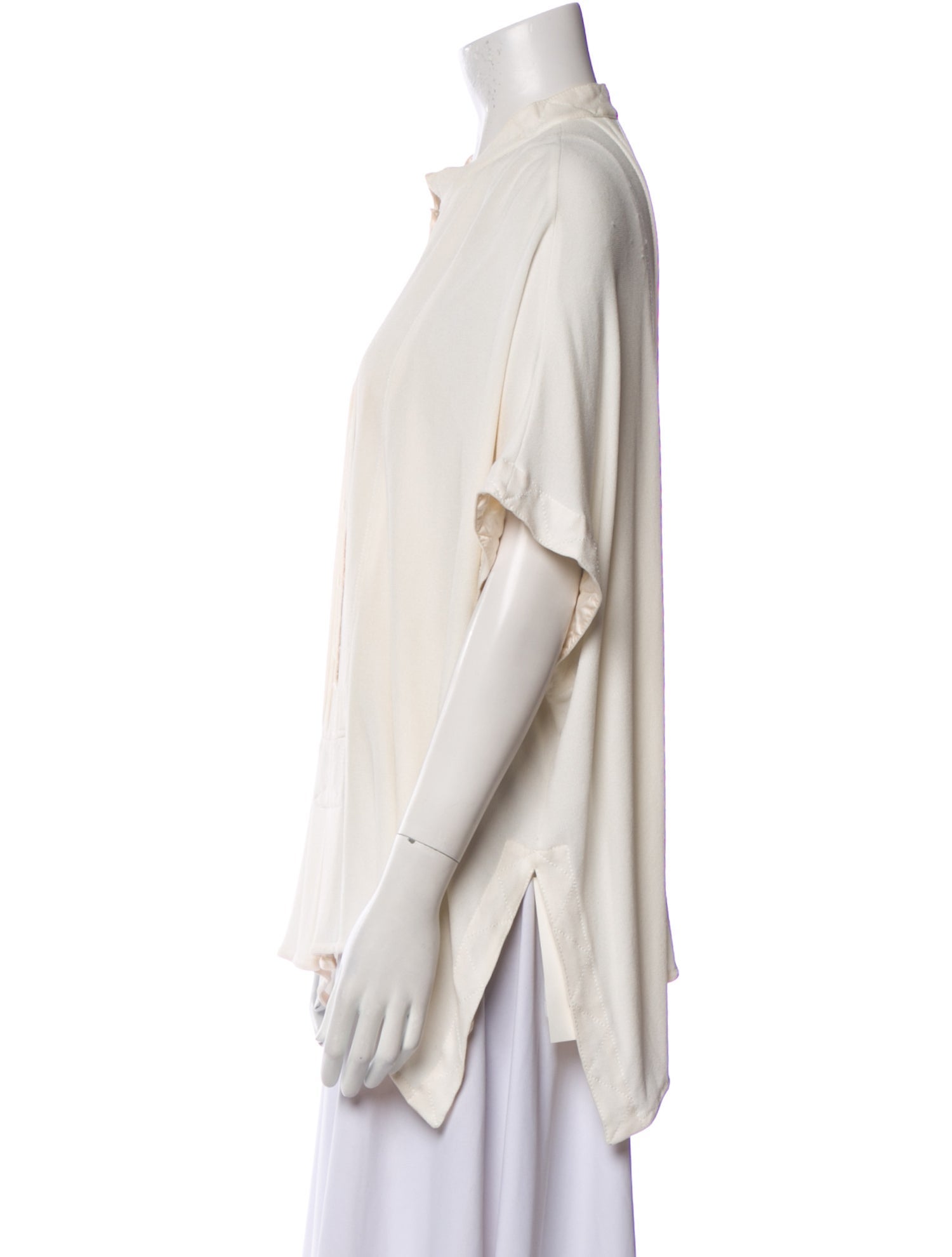 Yves Saint Laurent Rive Gauche Vintage 2000's Button-Up Top