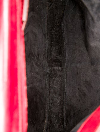 Yves Saint Laurent Rive Gauche Leather Top Handle Bag