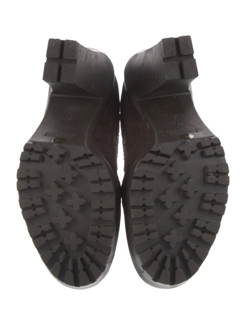 Yves Saint Laurent Suede Tassel Accents Pumps