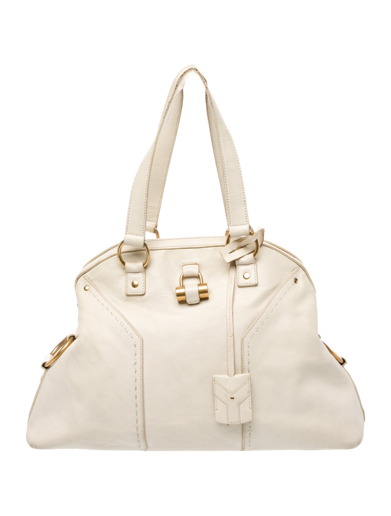 Yves Saint Laurent Rive Gauche Leather Shoulder Bag