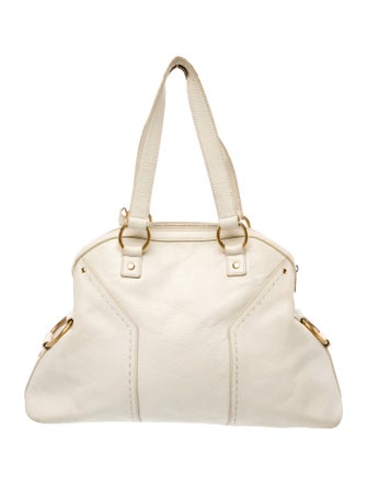 Yves Saint Laurent Rive Gauche Leather Shoulder Bag