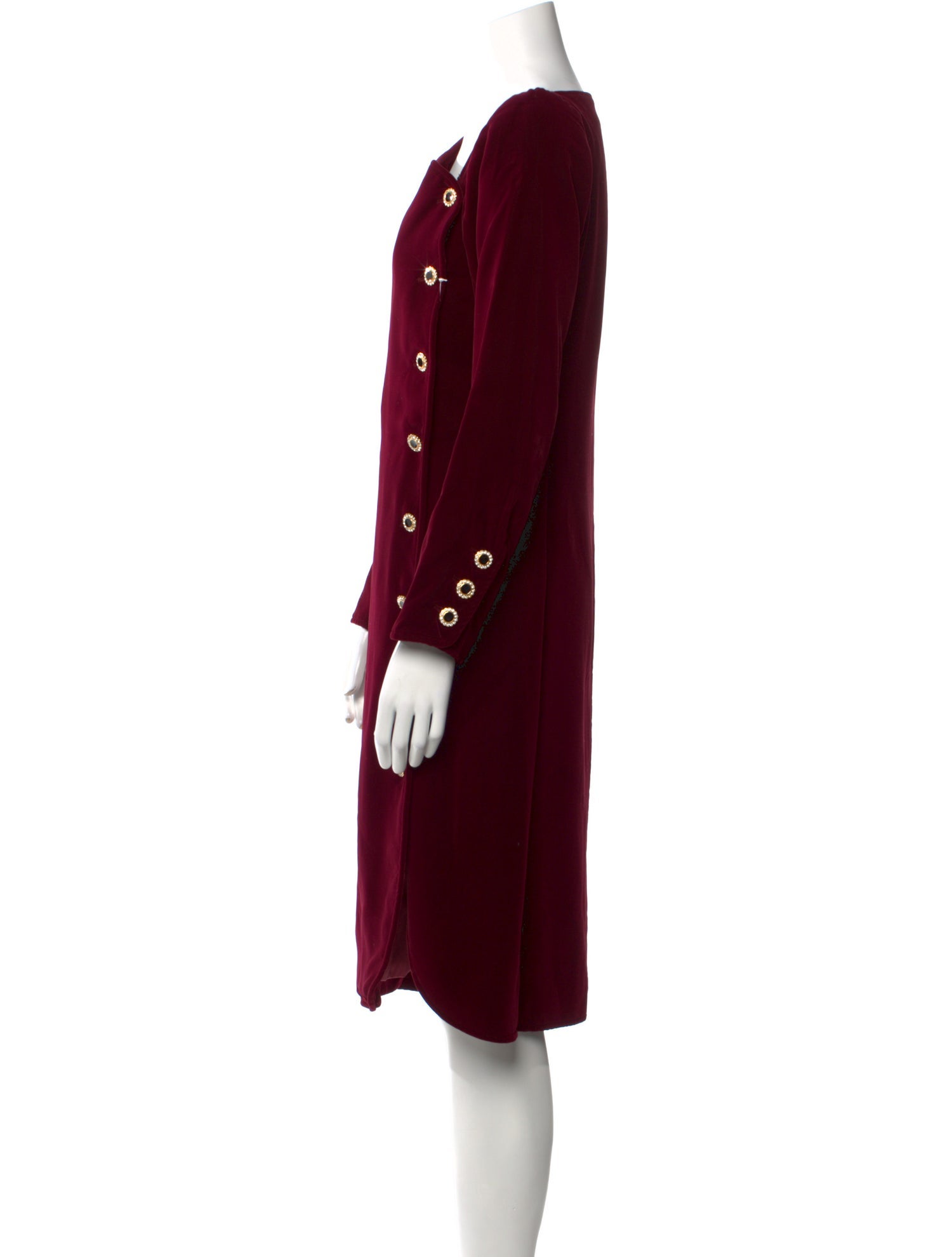 Yves Saint Laurent Rive Gauche Vintage Midi Length Dress