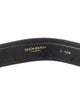 Yves Saint Laurent Rive Gauche Vegetarian Leather Waist Belt