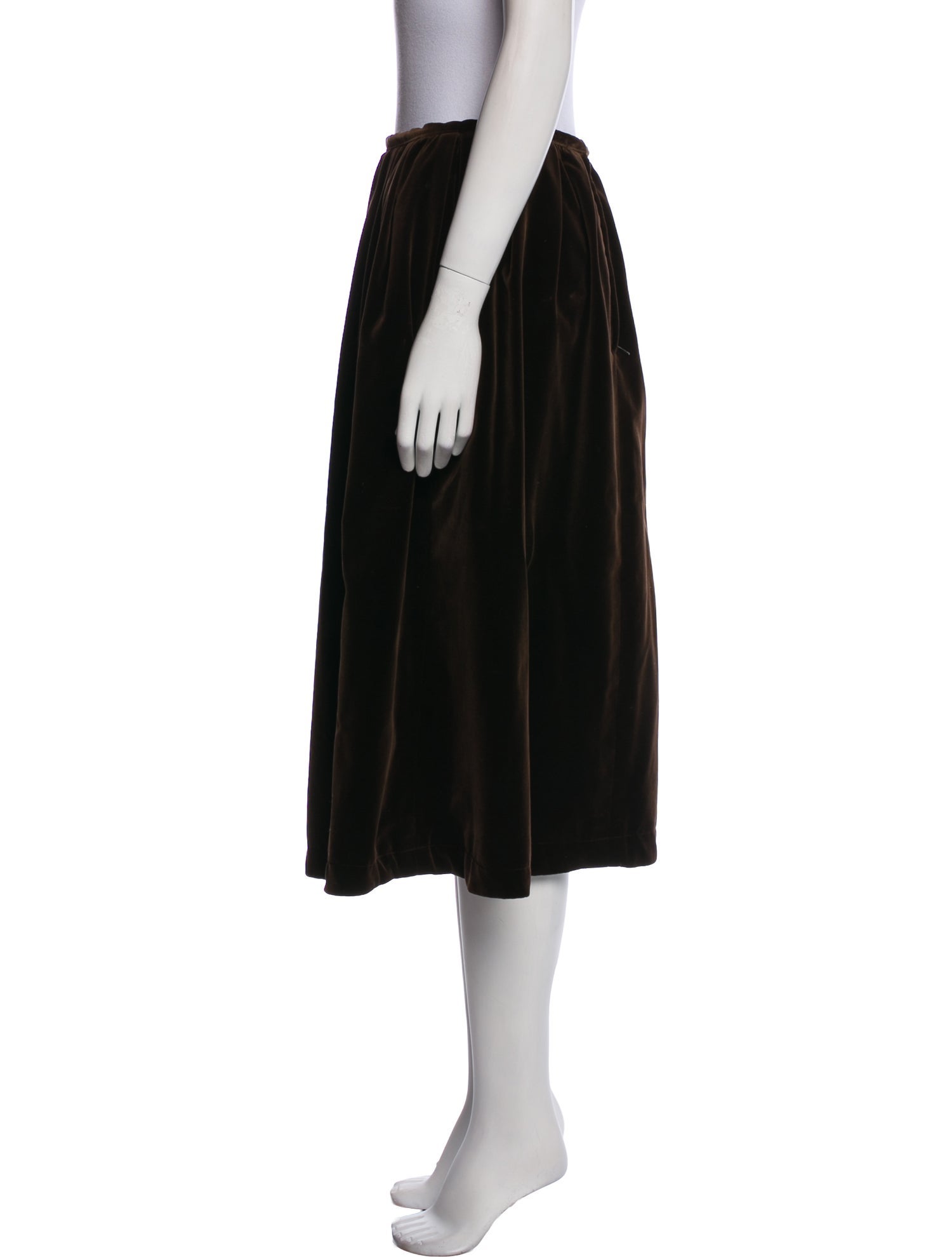 Yves Saint Laurent Rive Gauche Vintage Midi Length Skirt